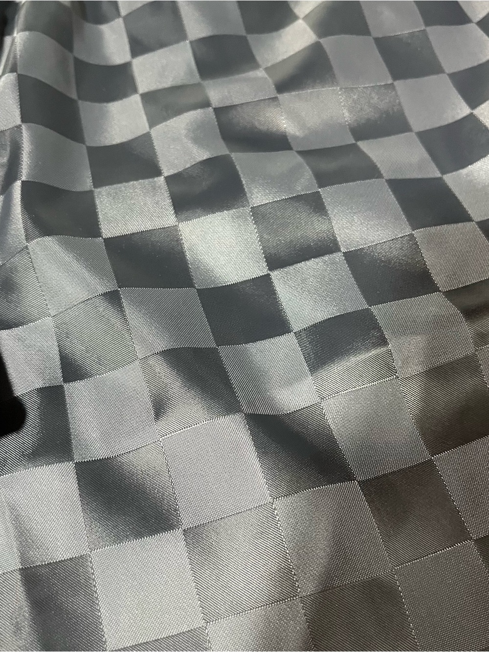 abercrombie kids gray checkered mid-thigh shorts - Picture 5 of 5